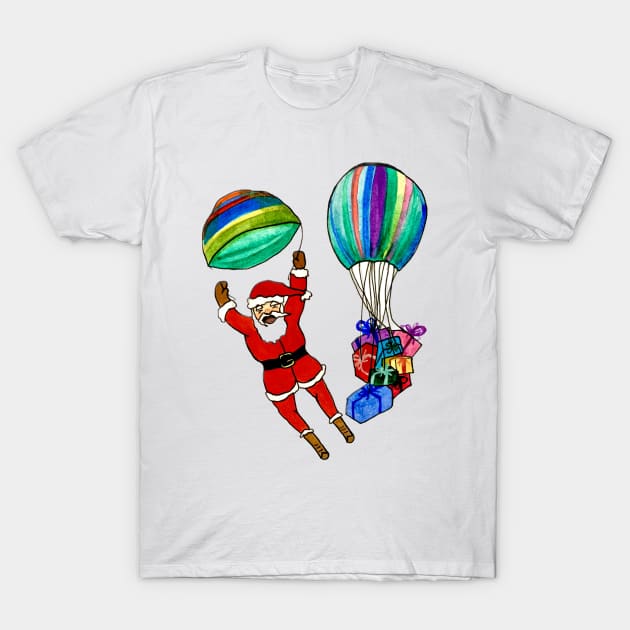 Santa clause 3 T-Shirt by The artist of light in the darkness 